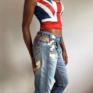 Vintage Luxury Miss Sixty Crop Jeans